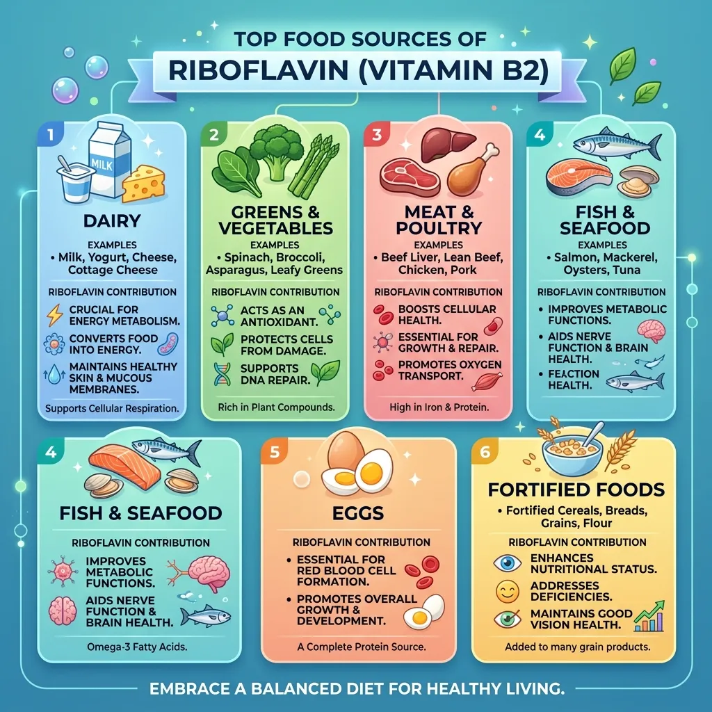 Riboflavin Vitamin B2 Energy Metabolism
