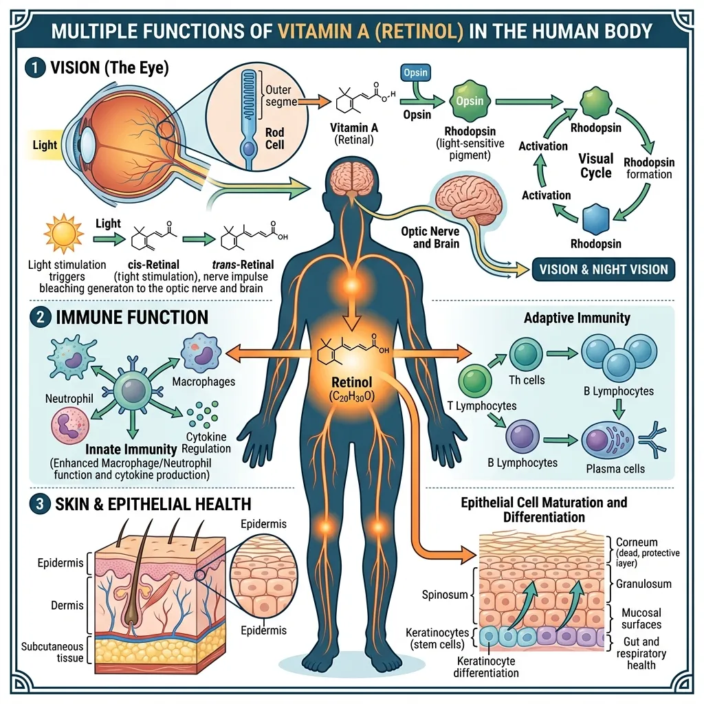 Vitamin A Guide Vision Immunity Skin