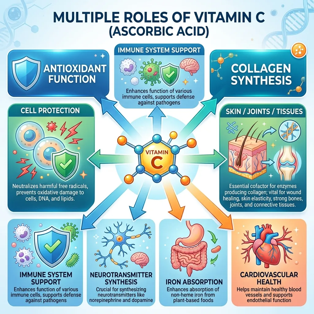 Vitamin C Benefits Sources Deficiency