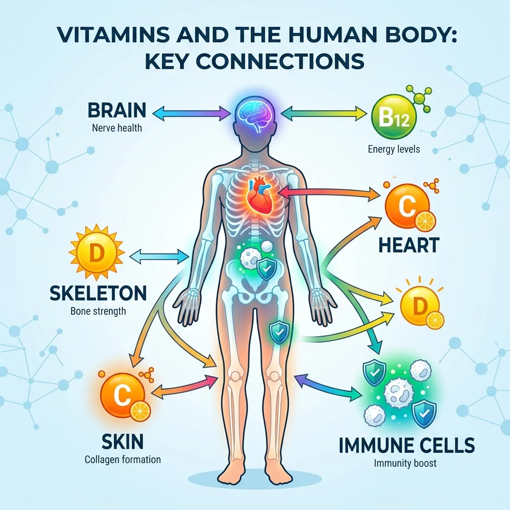 Vitamin Sources Impact Body Systems Guide