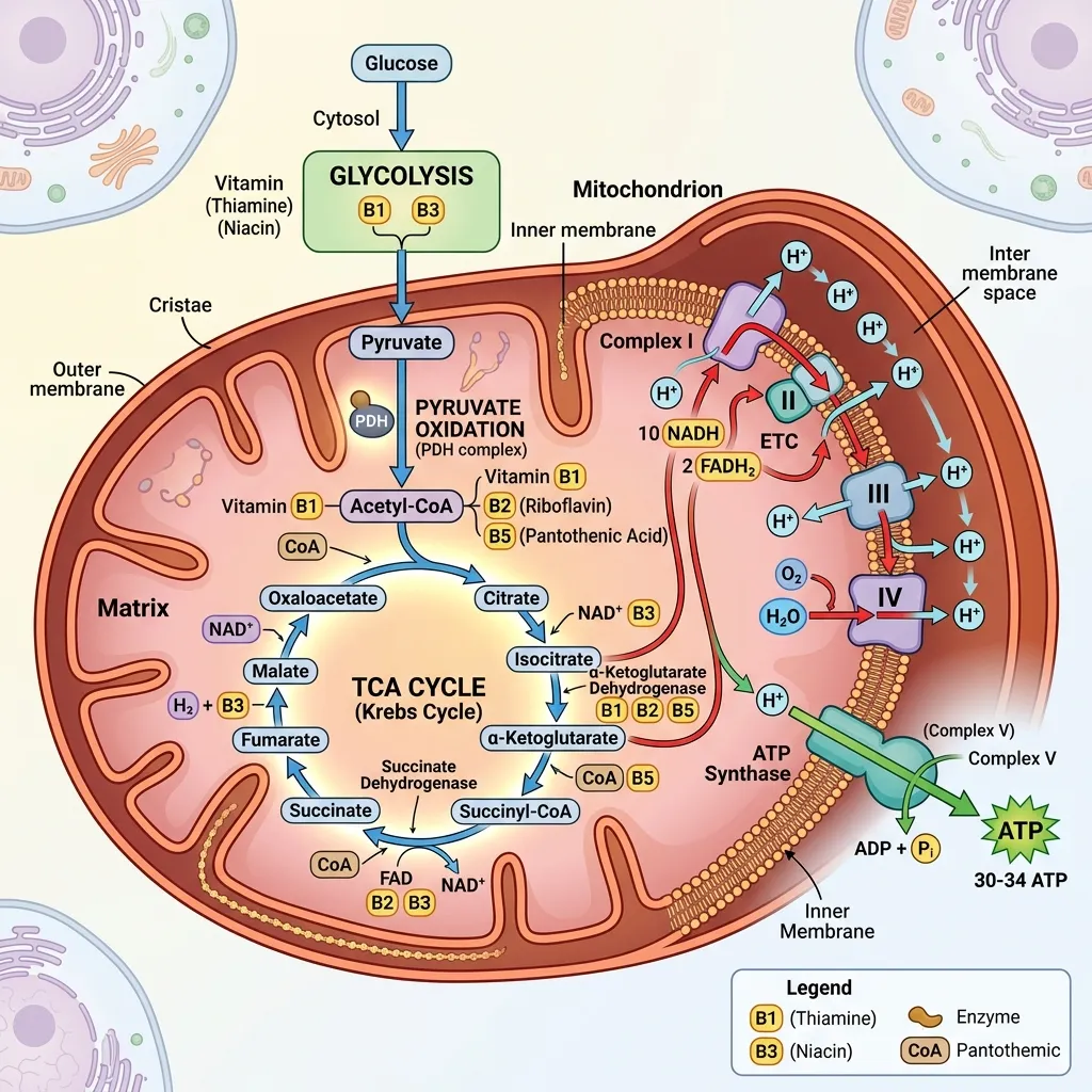 Vitamins For Energy And Metabolism