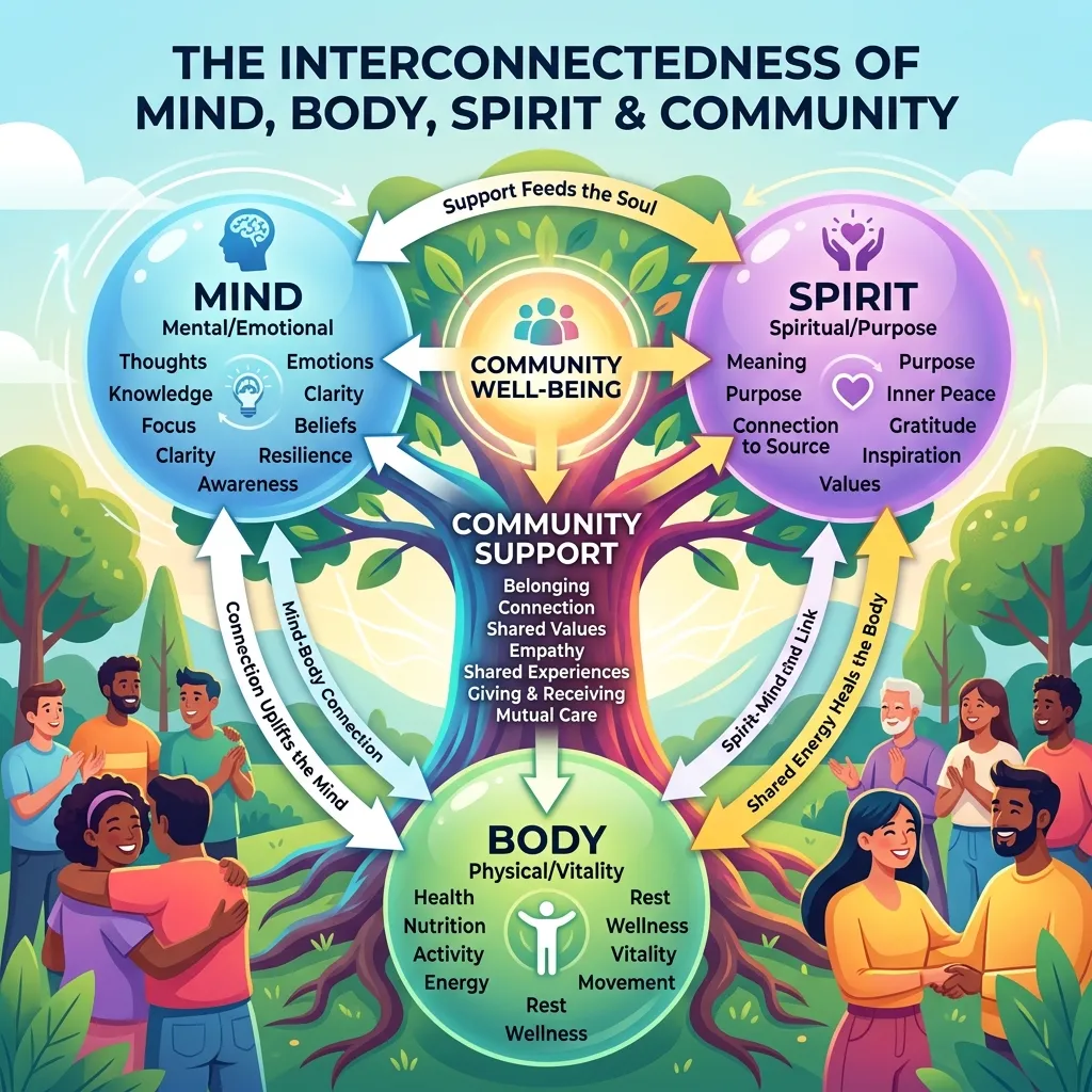 Community Support Holistic Wellness Journey