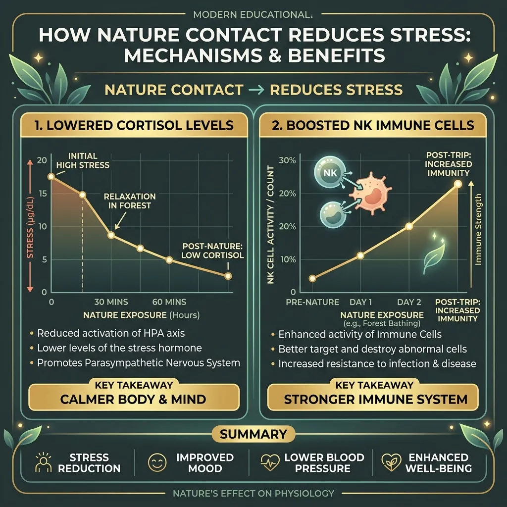 Nature Healing Power Stress Reduction Outdoors